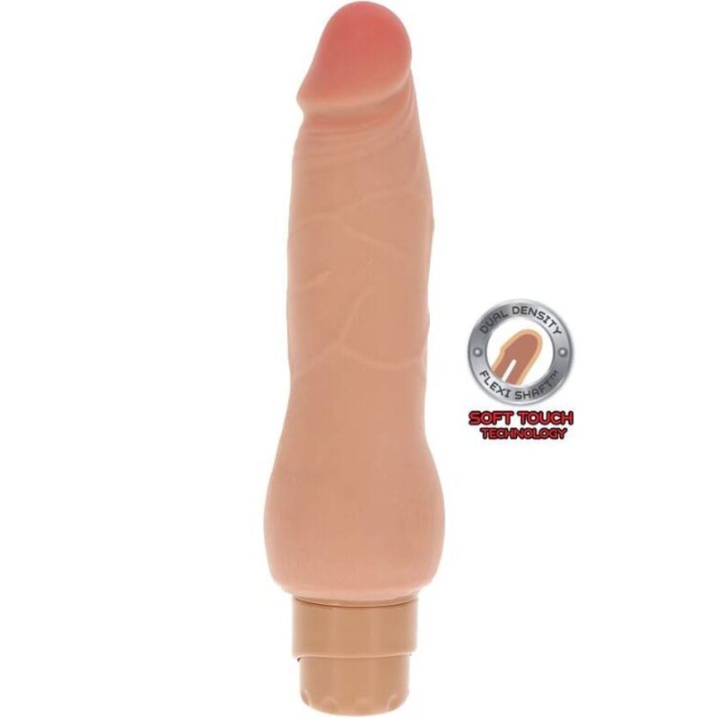 GET REAL - DUAL DENSITY SMOOTH VIBRADOR NATURAL GET REAL
