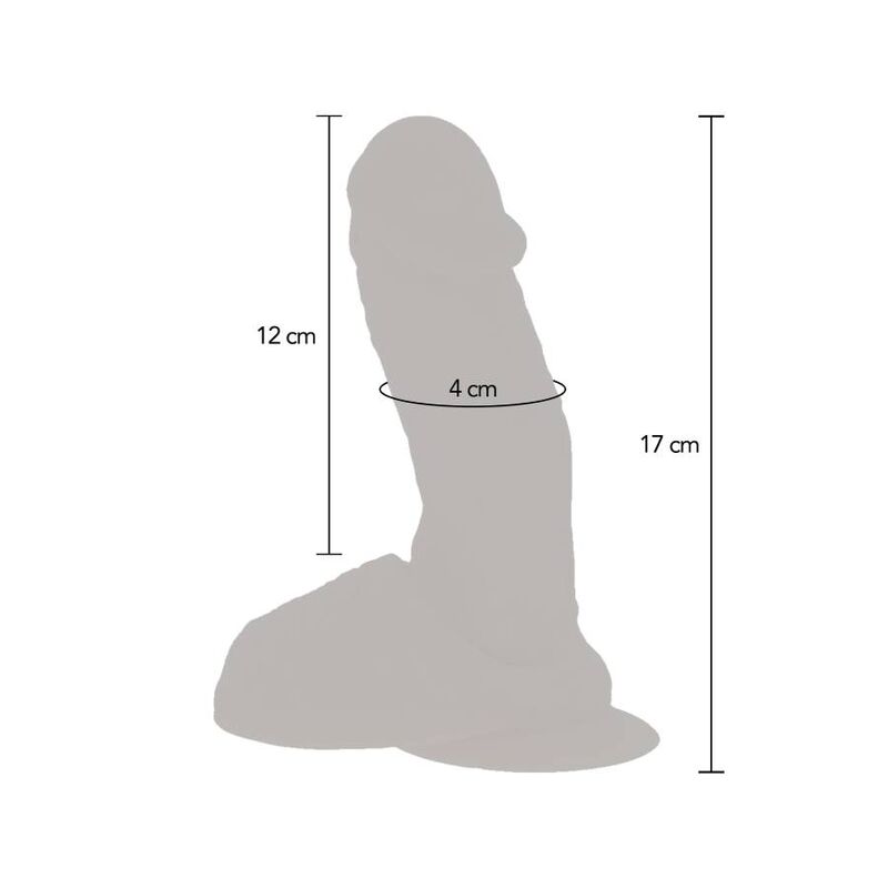 GET REAL - DILDO VIBRADOR SILICONA NATURAL GET REAL