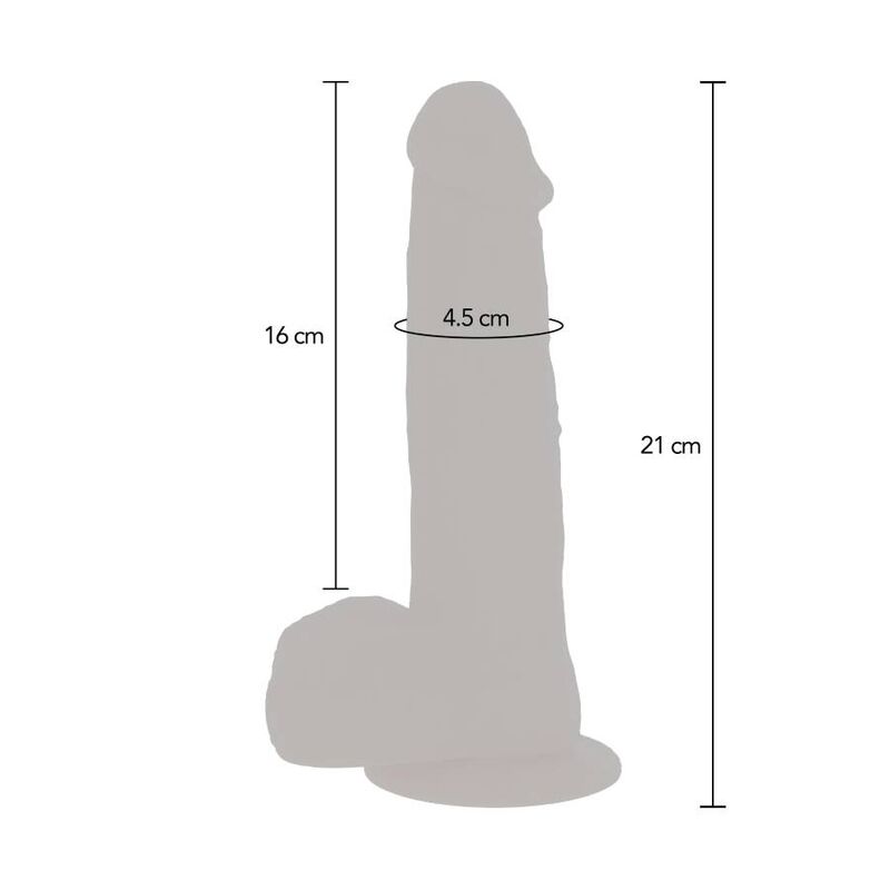 GET REAL - DILDO VIBRADOR CON BOLAS GIRATORIAS NATURAL GET REAL