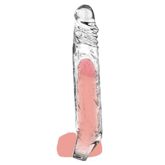 GET REAL - EXTENSION EXTRALARGO 22,5 CM TRANSPARENTE GET REAL