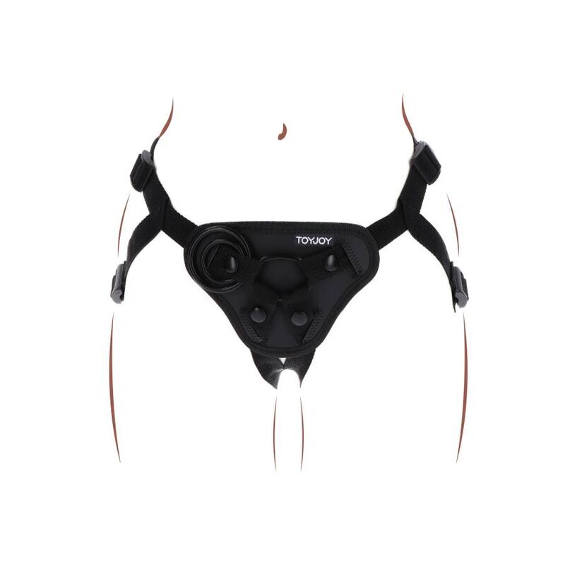 GET REAL - STRAP-ON HARNÉS NEGRO GET REAL