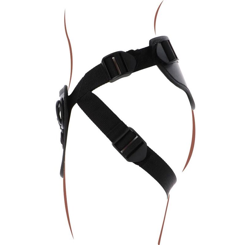 GET REAL - STRAP-ON DELUXE HARNÉS NEGRO GET REAL