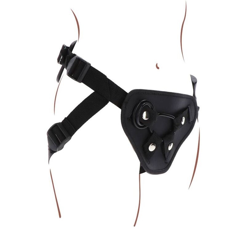 GET REAL - STRAP-ON DELUXE HARNÉS NEGRO GET REAL