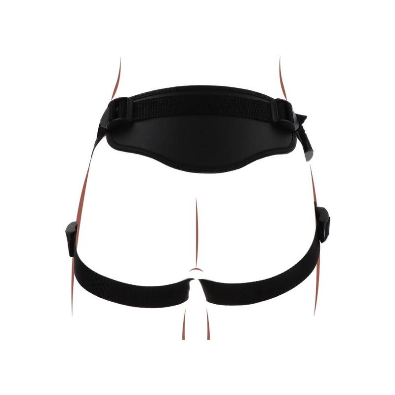 GET REAL - STRAP-ON DELUXE HARNÉS NEGRO GET REAL
