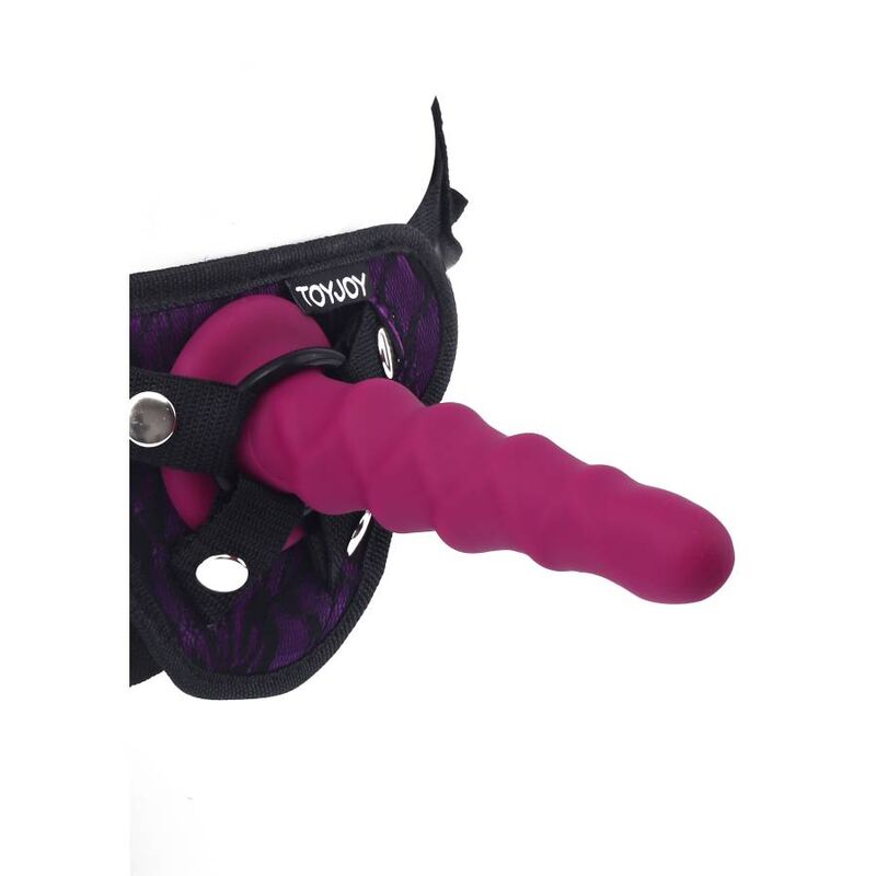 GET REAL - RIBBED DONG 12 CM ROJO GET REAL
