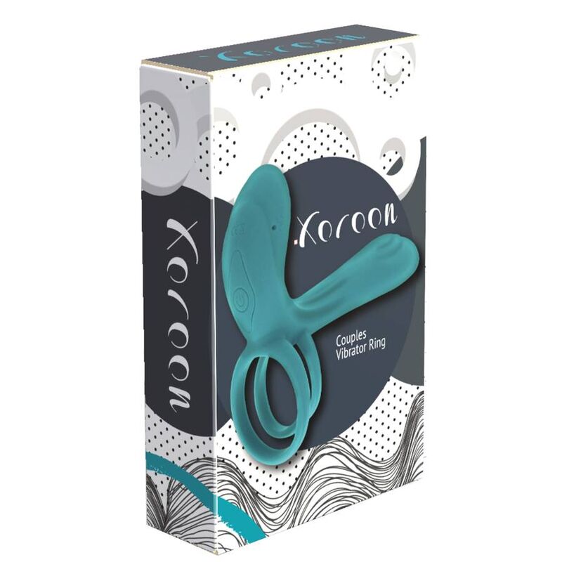 XOCOON - ANILLO VIBRADOR PARA PAREJAS VERDE XOCOON