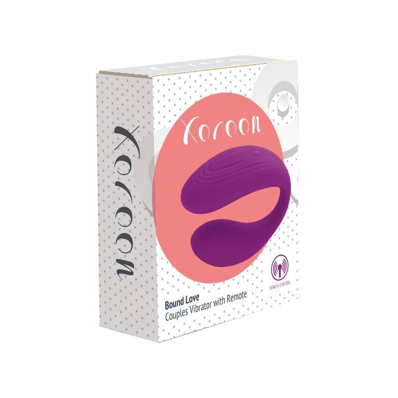 XOCOON - BOUND LOVE VIBRADOR PARA PAREJAS MORADO XOCOON