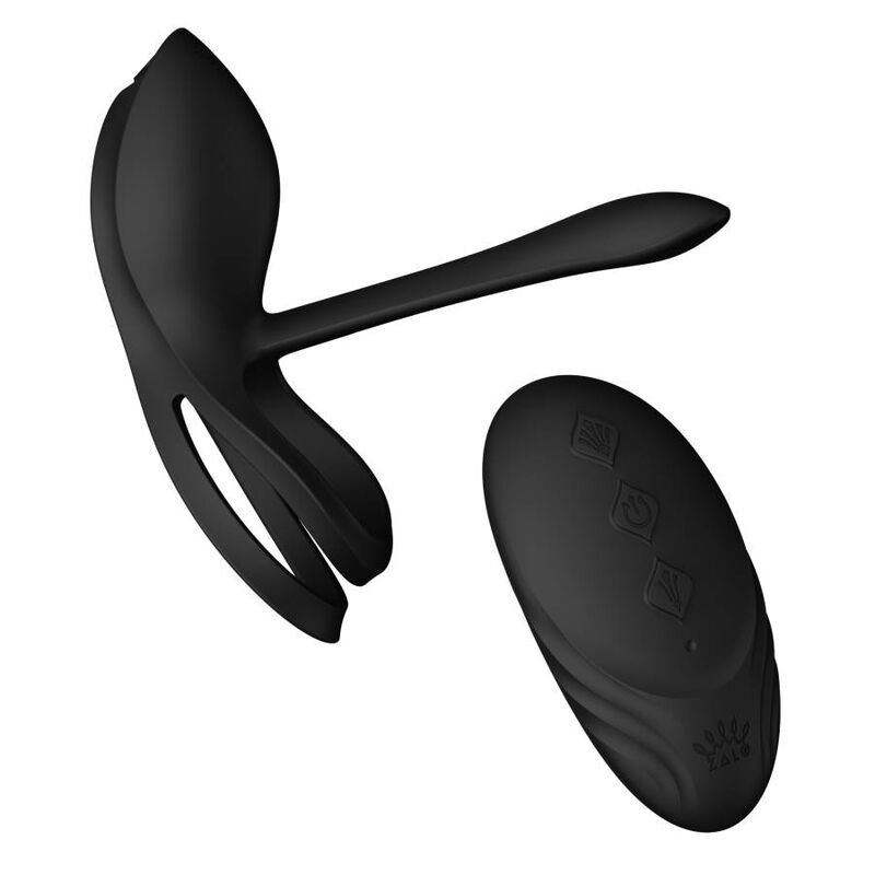 ZALO - BAYEK ANILLO VIBRADOR CONTROL REMOTO PAREJAS NEGRO ZALO