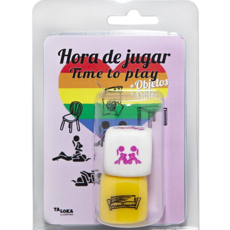 TALOKA - DADOS EROTICOS CON POSICIONES Y LUGARES HORA DE JUGAR TALOKA