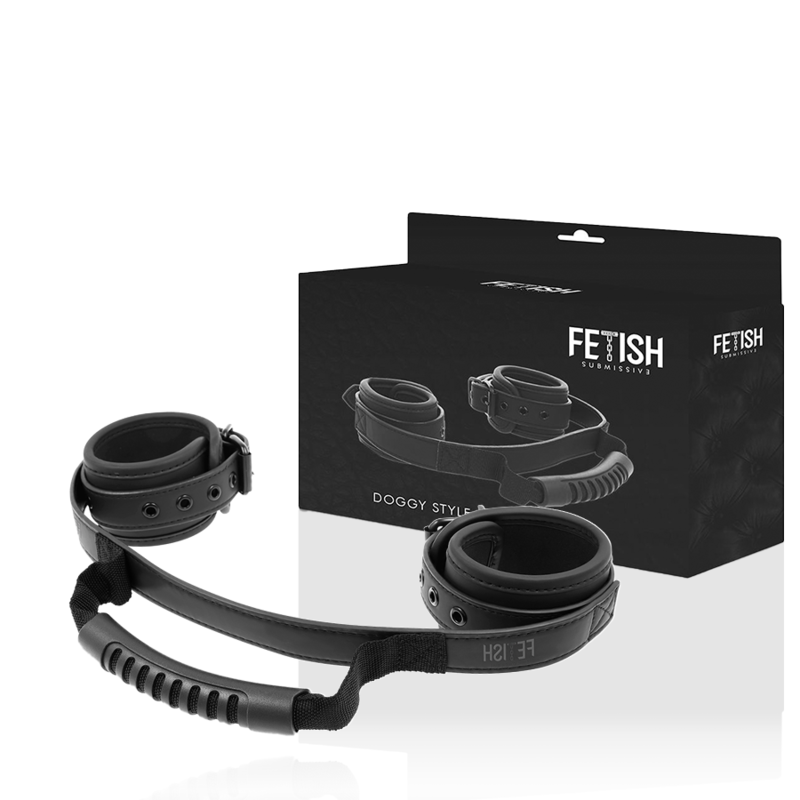 FETISH SUBMISSIVE - ESPOSAS CON TIRADOR CON FORRO DE NOPRENO FETISH SUBMISSIVE BONDAGE