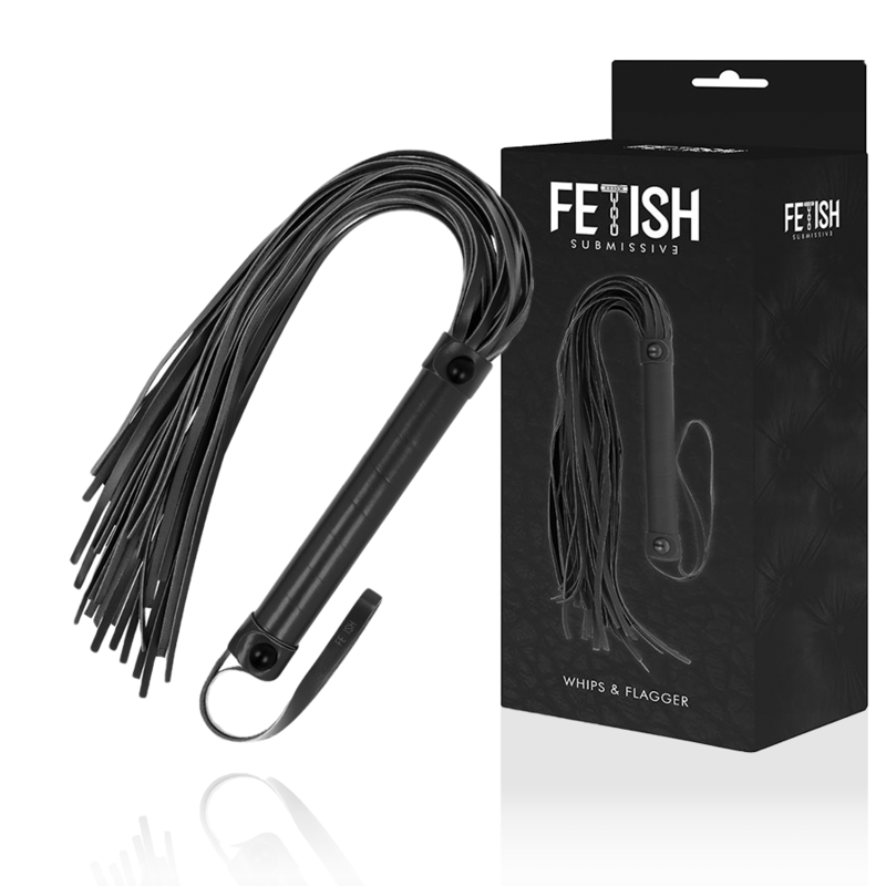 FETISH SUBMISSIVE - LÁTIGO CUERO VEGANO FETISH SUBMISSIVE BONDAGE