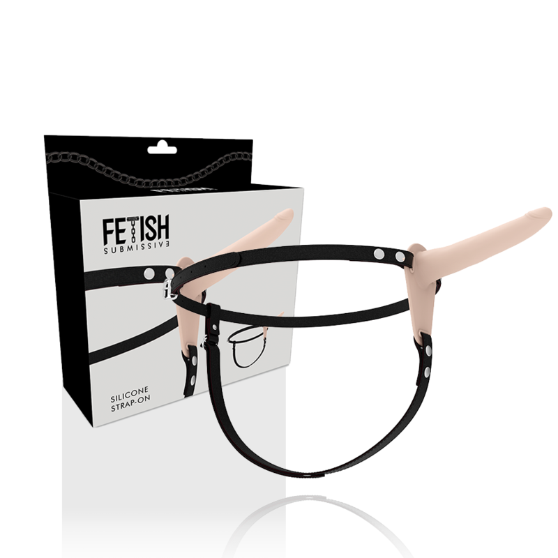FETISH SUBMISSIVE HARNESS - SILICONA FLESH 15 CM FETISH SUBMISSIVE HARNESS