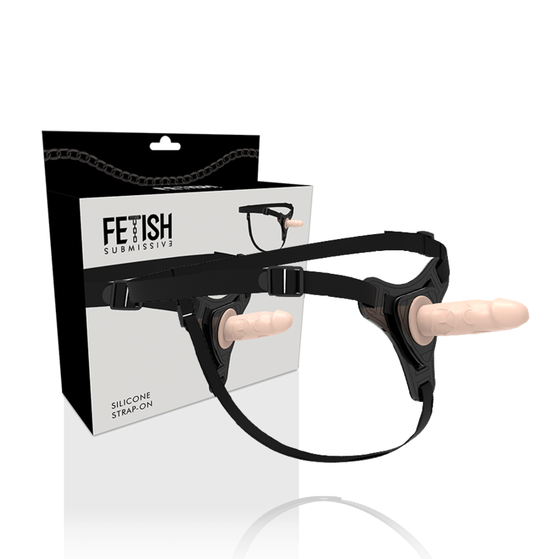 FETISH SUBMISSIVE HARNESS - SILICONA FLESH REALISTIC 12.5 CM FETISH SUBMISSIVE HARNESS