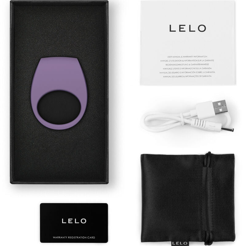LELO - TOR 3 ANILLO VIBRADOR NEGRO LELO