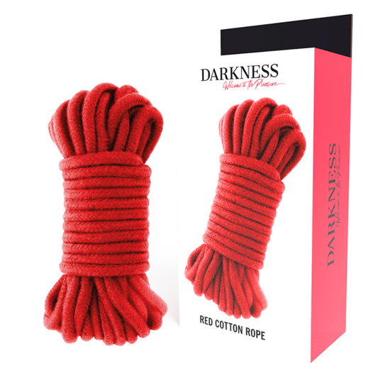 DARKNESS - CUERDA JAPONESA 5 M ROJO DARKNESS BONDAGE