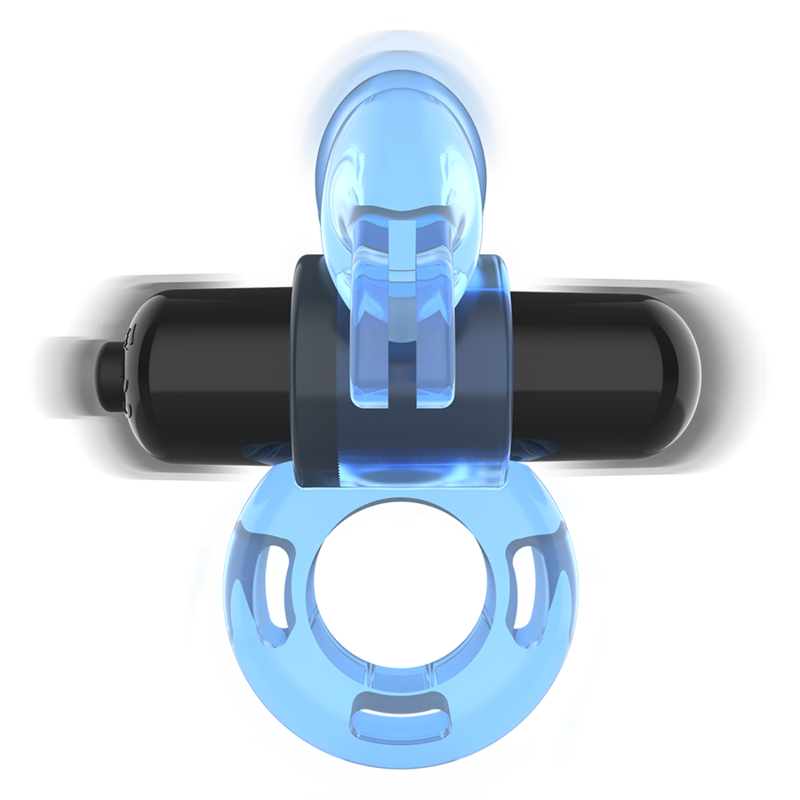 INTENSE - FRY ANILLO VIBRADOR AZUL INTENSE COUPLES TOYS