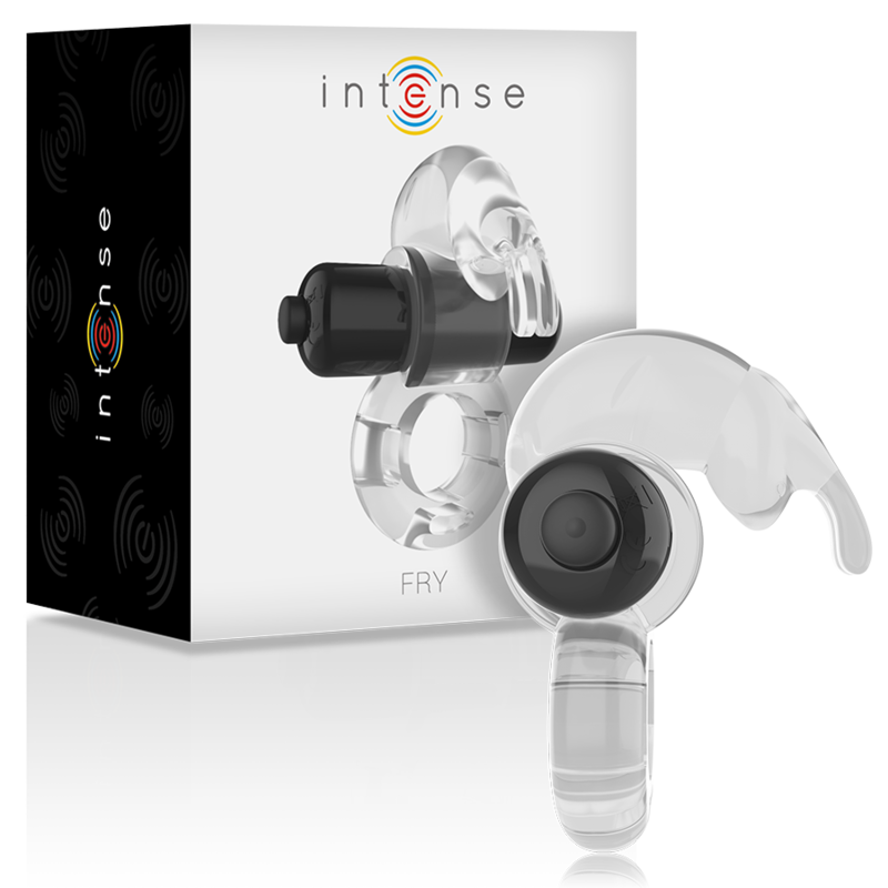INTENSE - FRY ANILLO VIBRADOR TRANSPARENTE INTENSE COUPLES TOYS
