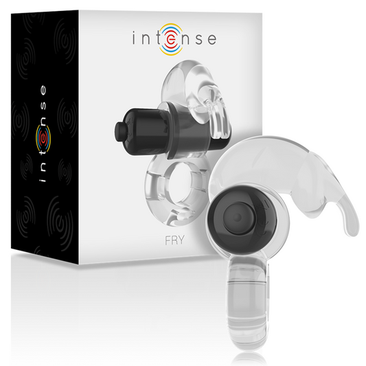 INTENSE - FRY ANILLO VIBRADOR TRANSPARENTE INTENSE COUPLES TOYS