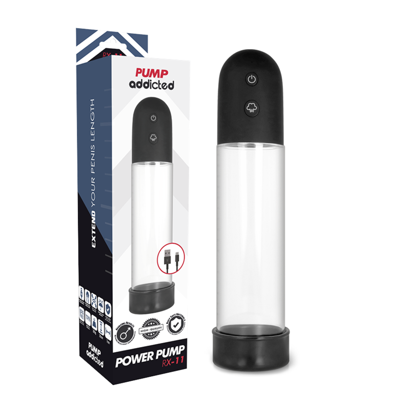 PUMP ADDICTED - BOMBA ERECCIÓN RX11 AUTOMATICA PUMP ADDICTED