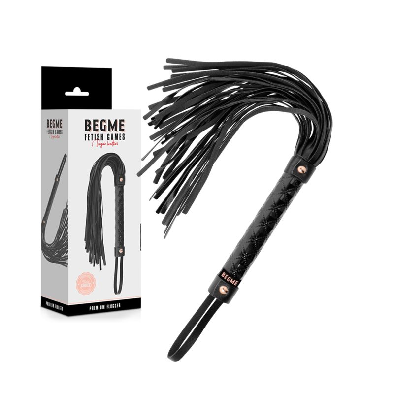 BEGME - BLACK EDITION LÁTIGO CUERO VEGANO BEGME BLACK EDITION