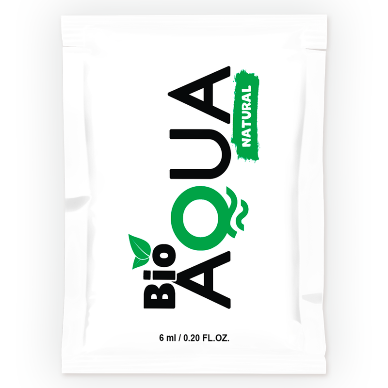 BIOAQUA - LUBRICANTE INGREDIENTES NATURALES BASE AGUA 6 ML BIOAQUA