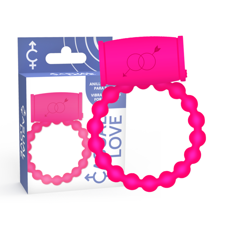 CASUAL LOVE - 25 ANILLO VIBRADOR ROSA CASUAL LOVE