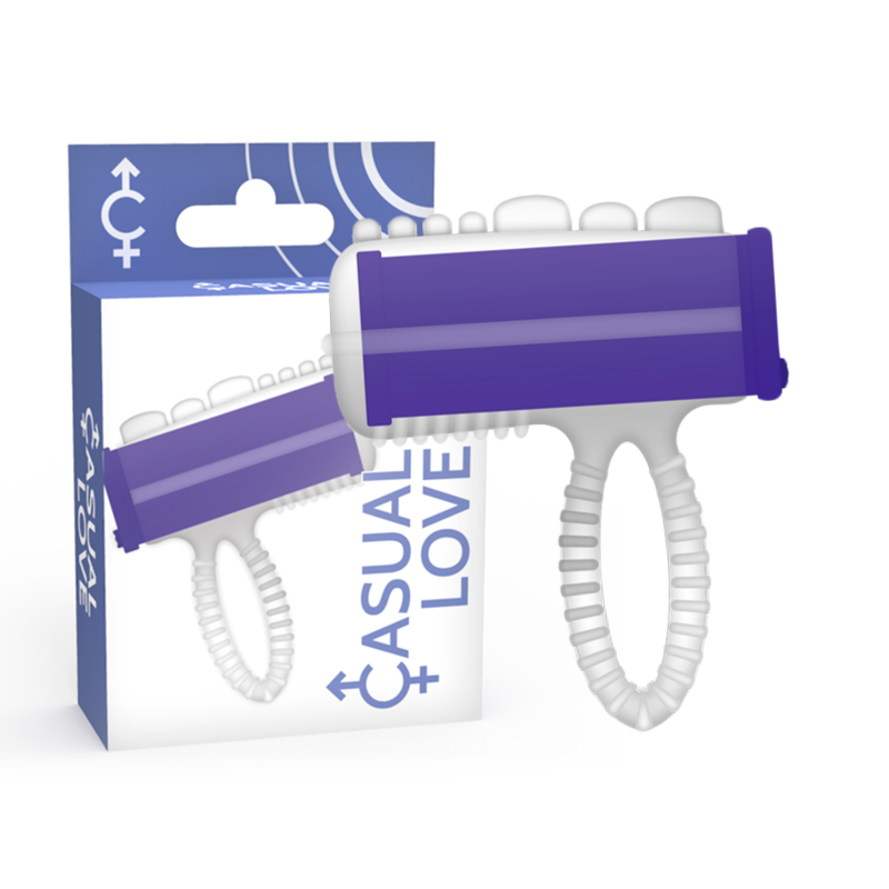 CASUAL LOVE - RING VIBRADOR LENGUA LILA CASUAL LOVE
