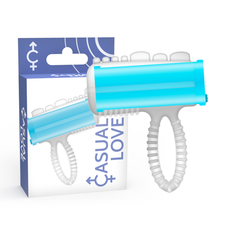 CASUAL LOVE - RING TONGUE VIBRATING AZUL CASUAL LOVE