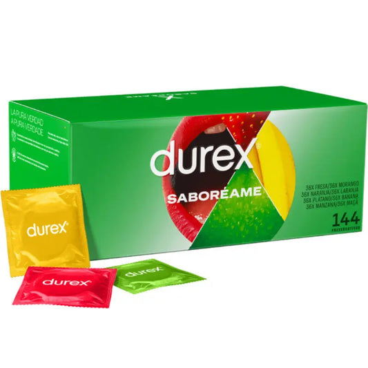 DUREX - PLEASURE FRUITS 144 UNIDADES DUREX CONDOMS