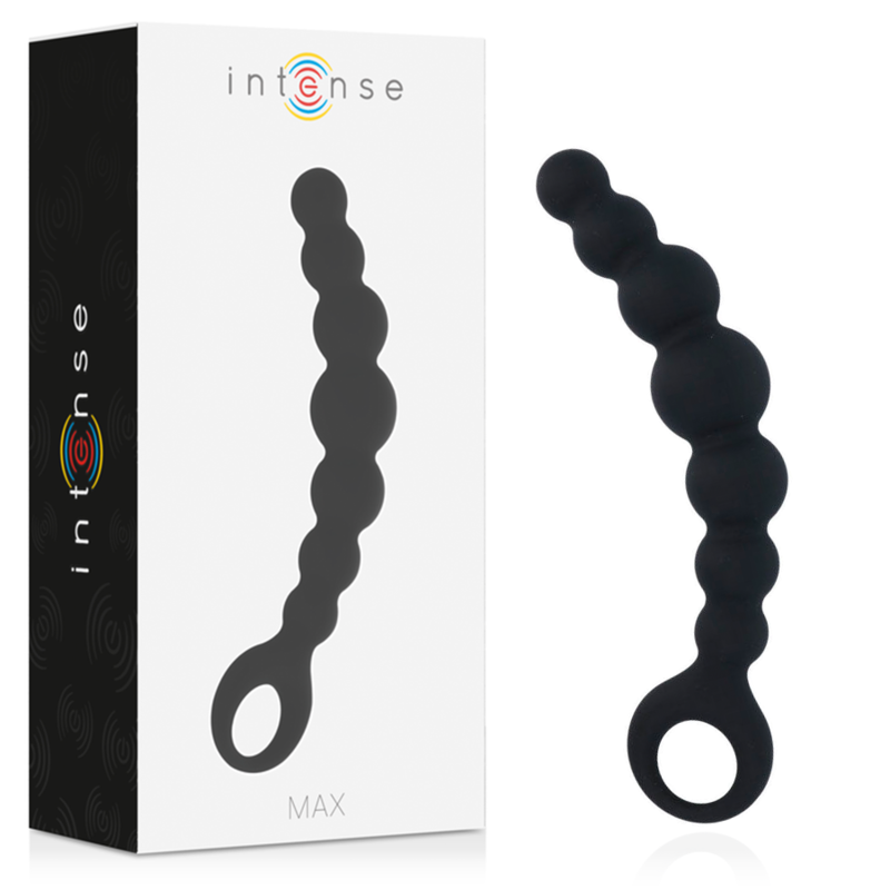 INTENSE - ANAL BEADS MAX NEGRO INTENSE ANAL TOYS