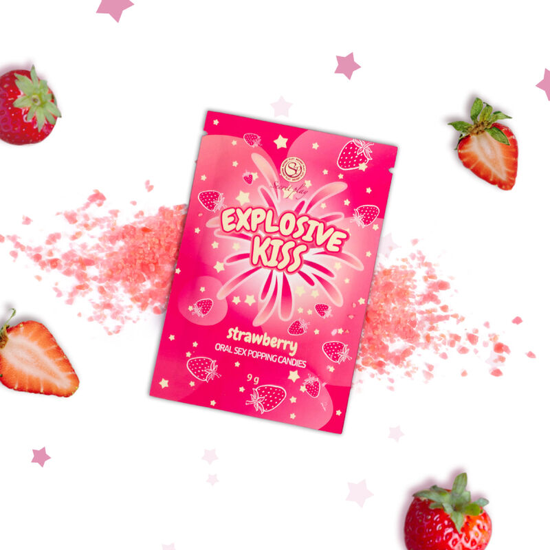 SECRETPLAY - CARAMELOS EXPLOSIVOS FRESA SECRETPLAY COSMETIC