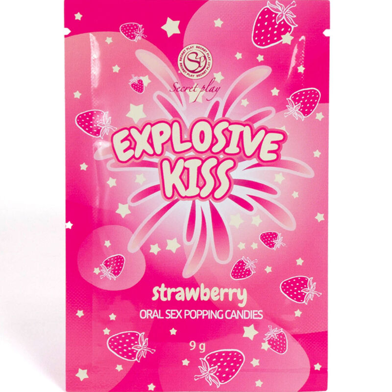 SECRETPLAY - CARAMELOS EXPLOSIVOS FRESA SECRETPLAY COSMETIC