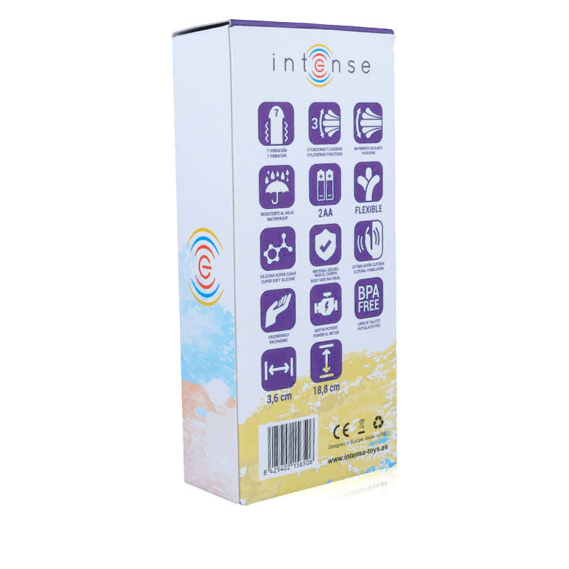 INTENSE - SUSY VIBRADOR OSCILANTE SILICONA RABBIT LILA INTENSE FUN
