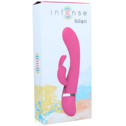 INTENSE - HILARI VIBRADOR ROSA SILICON LUXE INTENSE FUN