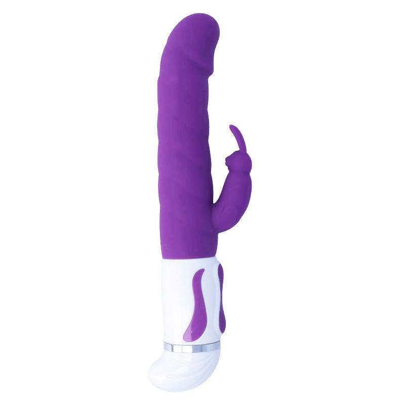 INTENSE - BOBBLE VIBRADOR ROTADOR SILICONA LILA INTENSE FUN
