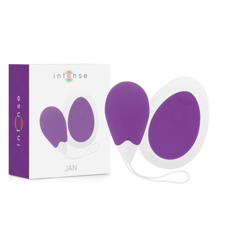 INTENSE - JAN HUEVO VIBRADOR CONTROL REMOTO LILA INTENSE COUPLES TOYS