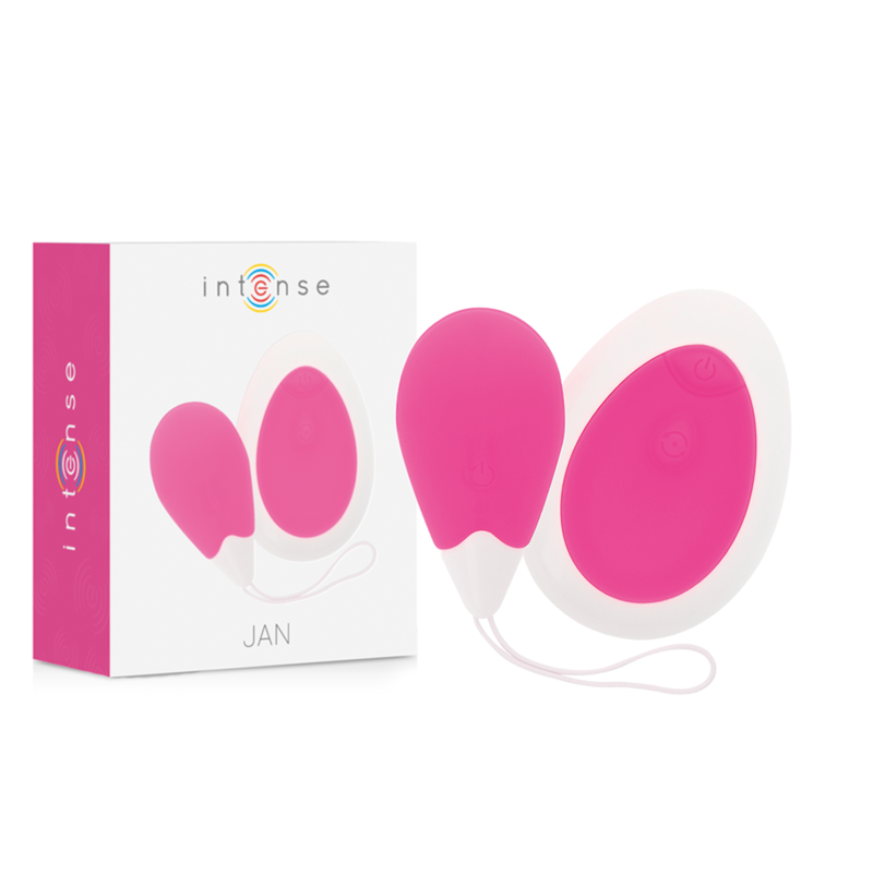 INTENSE - JAN HUEVO VIBRADOR CONTROL REMOTO ROSA INTENSE COUPLES TOYS