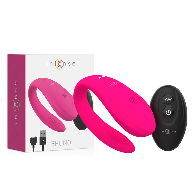 INTENSE - BRUNO PARTNER DOBLE PLACER ROSA INTENSE COUPLES TOYS