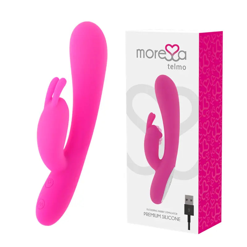 MORESSA - TELMO TICKLING CLITORIAL PREMIUM SILICONE RECARGABLE MORESSA