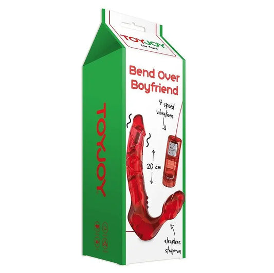 TOYJOY - ARNES DOBLE PENETRACION SIN CORREAS CON VIBRADOR TOYJOY