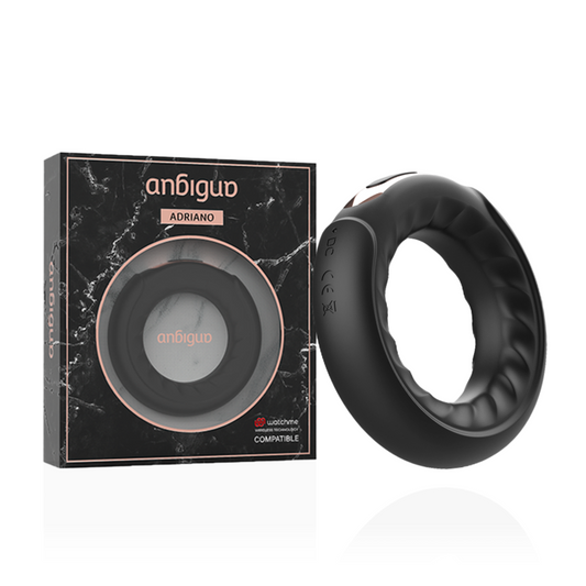 ANBIGUO - ADRIANO ANILLO VIBRADOR COMPATIBLE CON WATCHME WIRELESS TECHNOLOGY ANBIGUO