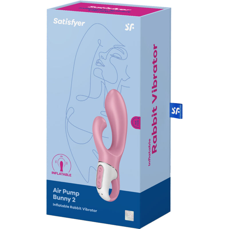 SATISFYER - AIR PUMP BUNNY 2 ROSA SATISFYER VIBRATOR