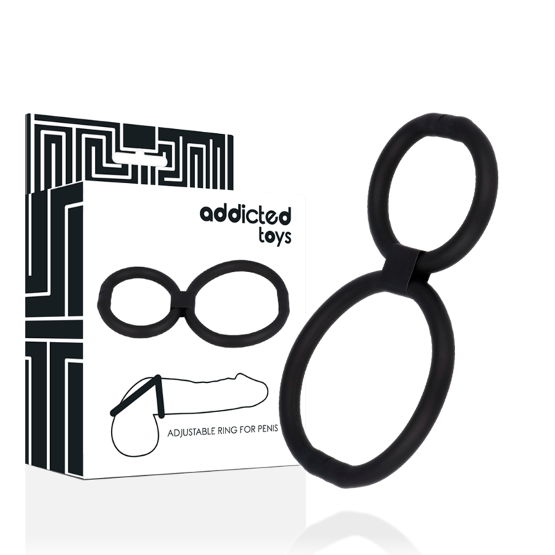 ADDICTED TOYS - ANILLAS AJUSTABLE PENE ADDICTED TOYS