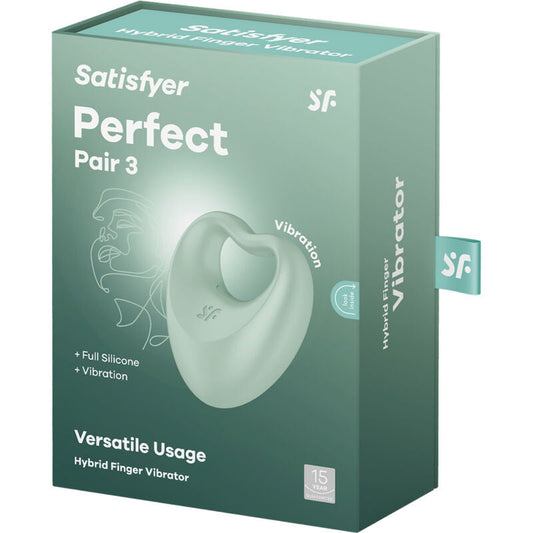 SATISFYER - PERFECT PAIR 3 VERDE SATISFYER VIBRATOR