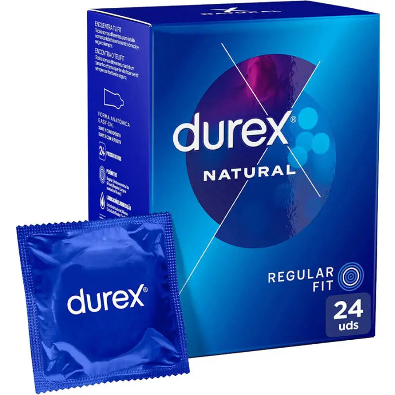DUREX - NATURAL PLUS 24 UNIDADES DUREX CONDOMS