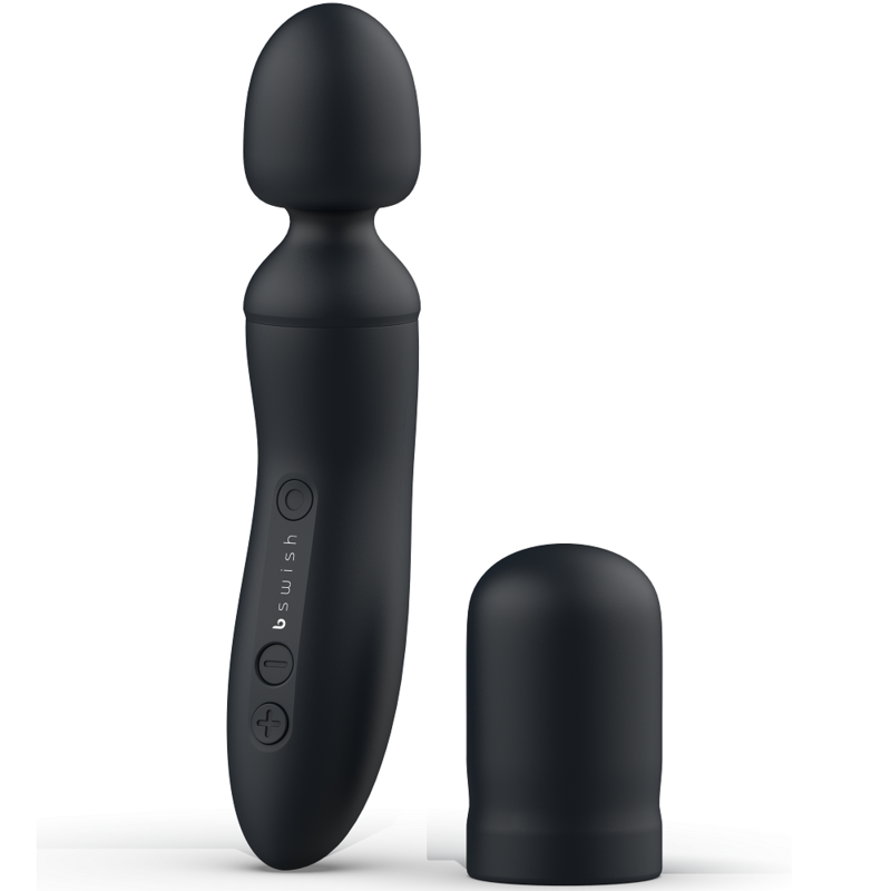 B SWISH - BTHRILLED VIBRADOR WAND PREMIUM NEGRO B SWISH