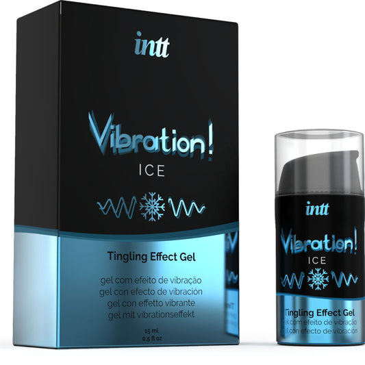 INTT - POTENTE ESTIMULANTE ÍNTIMO GEL VIBRADOR EFECTO FRÍO 15ML INTT UNISEX AROUSAL GEL