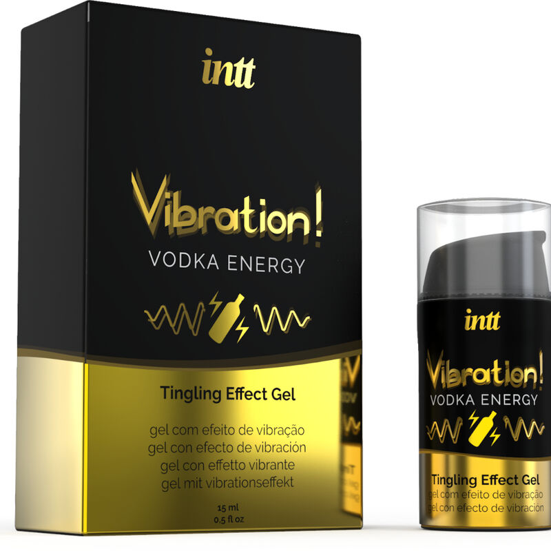 INTT - POTENTE ESTIMULANTE ÍNTIMO GEL VIBRADOR LIQUIDO VODKA 15ML INTT UNISEX AROUSAL GEL