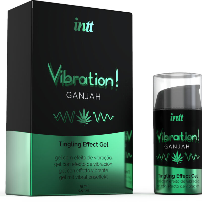 INTT - POTENTE ESTIMULANTE ÍNTIMO GEL VIBRADOR LIQUIDO CANNABIS 15ML INTT UNISEX AROUSAL GEL
