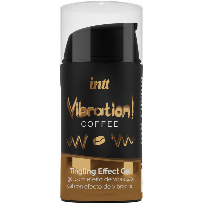 INTT - POTENTE ESTIMULANTE ÍNTIMO GEL VIBRADOR LIQUIDO CAFÉ 15ML INTT UNISEX AROUSAL GEL